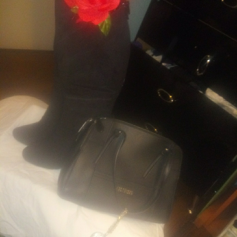 Purse and boots